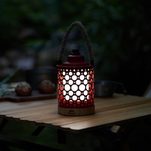 Lampu Meja LED / Lantern Portable lan Bisa Diisi Ulang Lampu luang ing njero ruangan lan ruangan