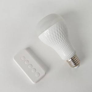 A21 remote controlled RGB speaker bulb TWS (2 sync)
