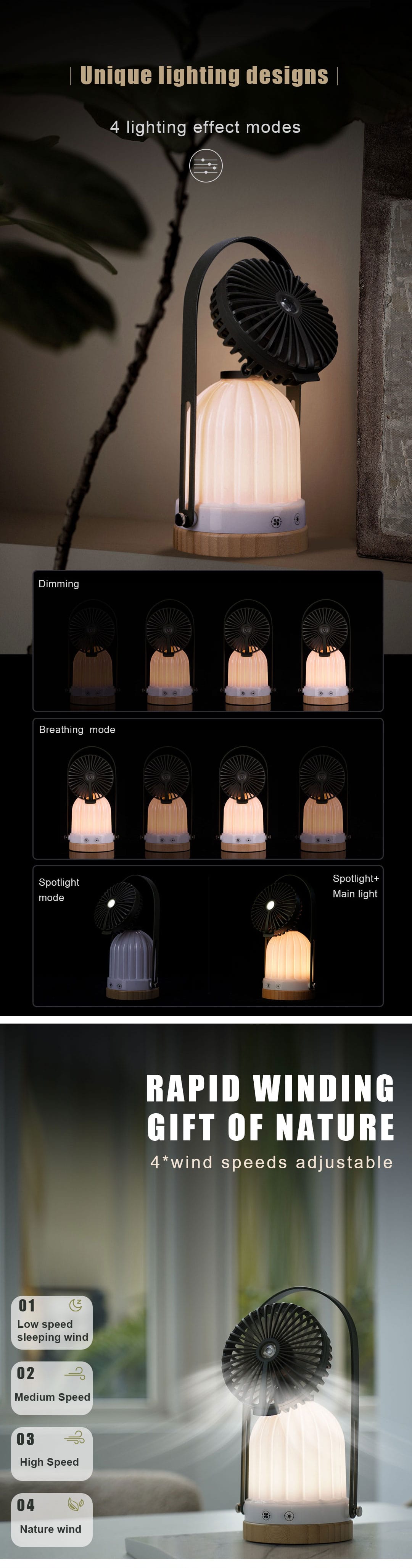 مصباح LED كلاسيكي قابل لإعادة الشحن (2)