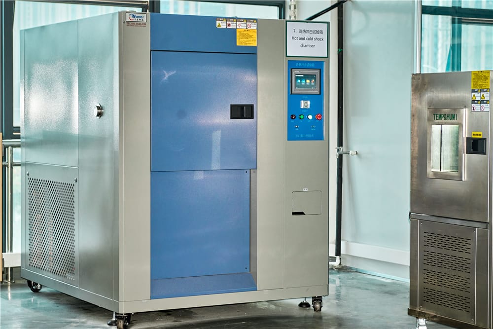 Hot and cold shock chamber