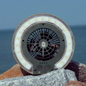 Ronahiya konê ya Portable LED Camping Fan Light