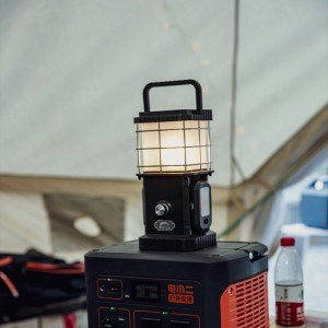 Lampe de camping rechargeable à LED extérieure multifonctionnelle portative