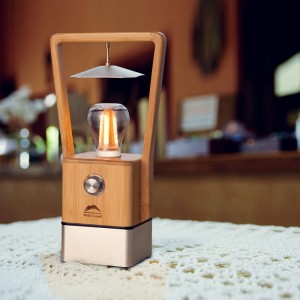 Portable rechargeable decorated LED table lantern
