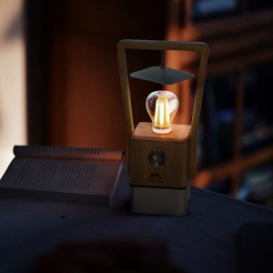 Portable rechargeable decorated LED table lantern