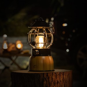 Draachbere oplaadbare Harmony LED Lantern Klassike styl foar thúsgebrûk