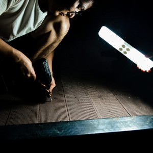 Соларно пуњива ЛЕД лампа за камповање/радно светло високог лумена