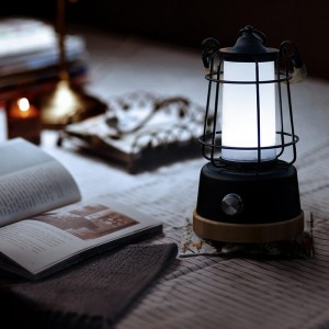 Portable High lumen rechargeable hemp ropo LED lantern se keneleng metsi